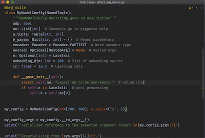 Smart Argument Suite: Seamlessly connecting Python jobs